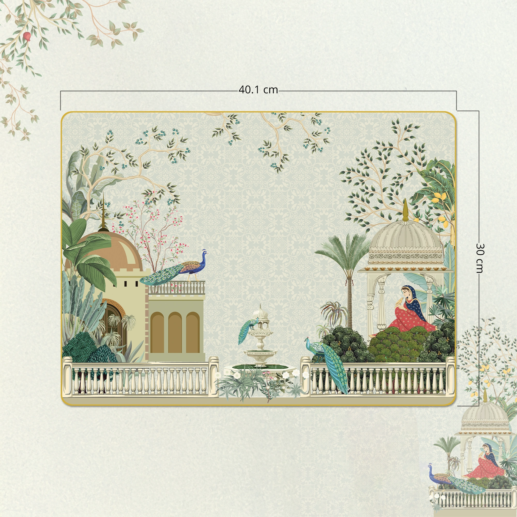 Garden Princess Table Placemats Set of 4