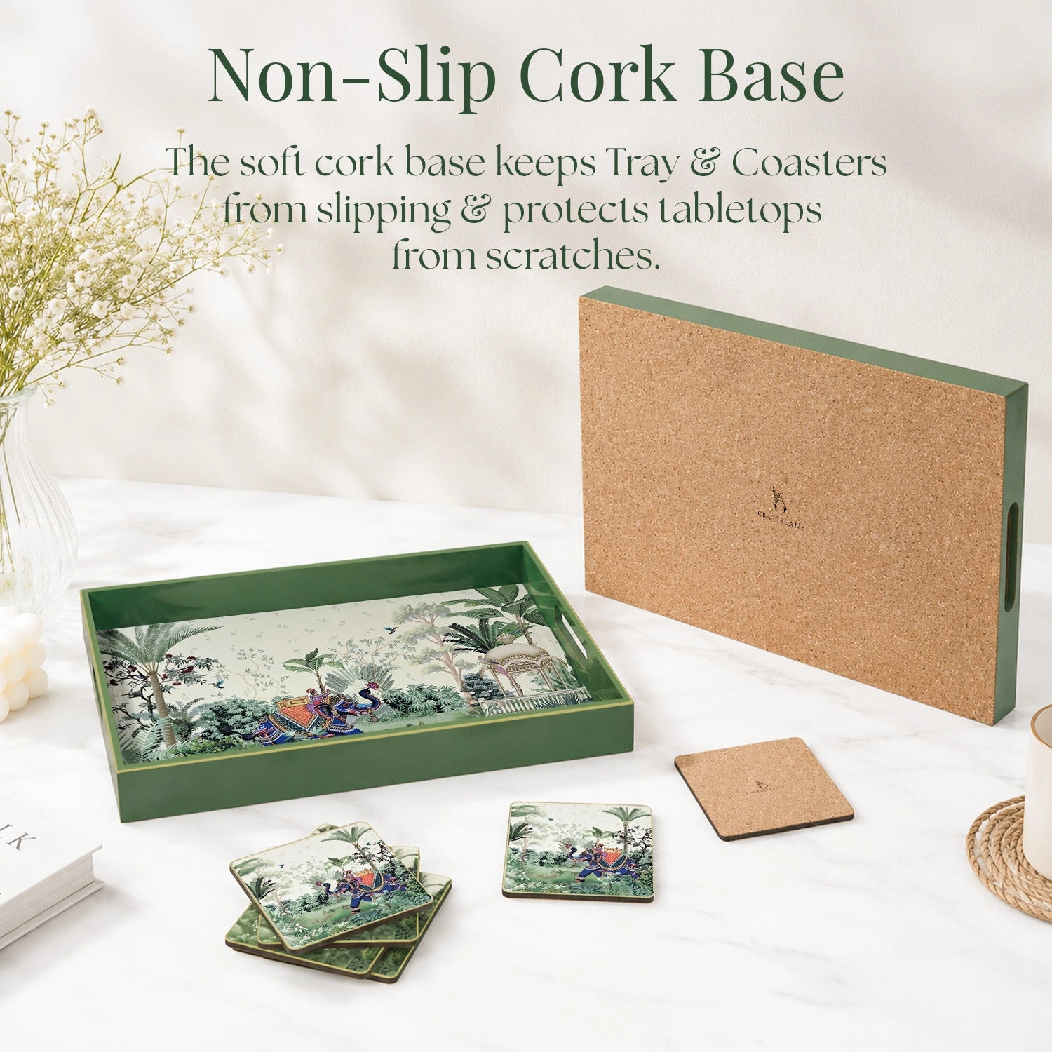Your Signature Style ~ Handcrafted Majestic Tranquility Serving Trays