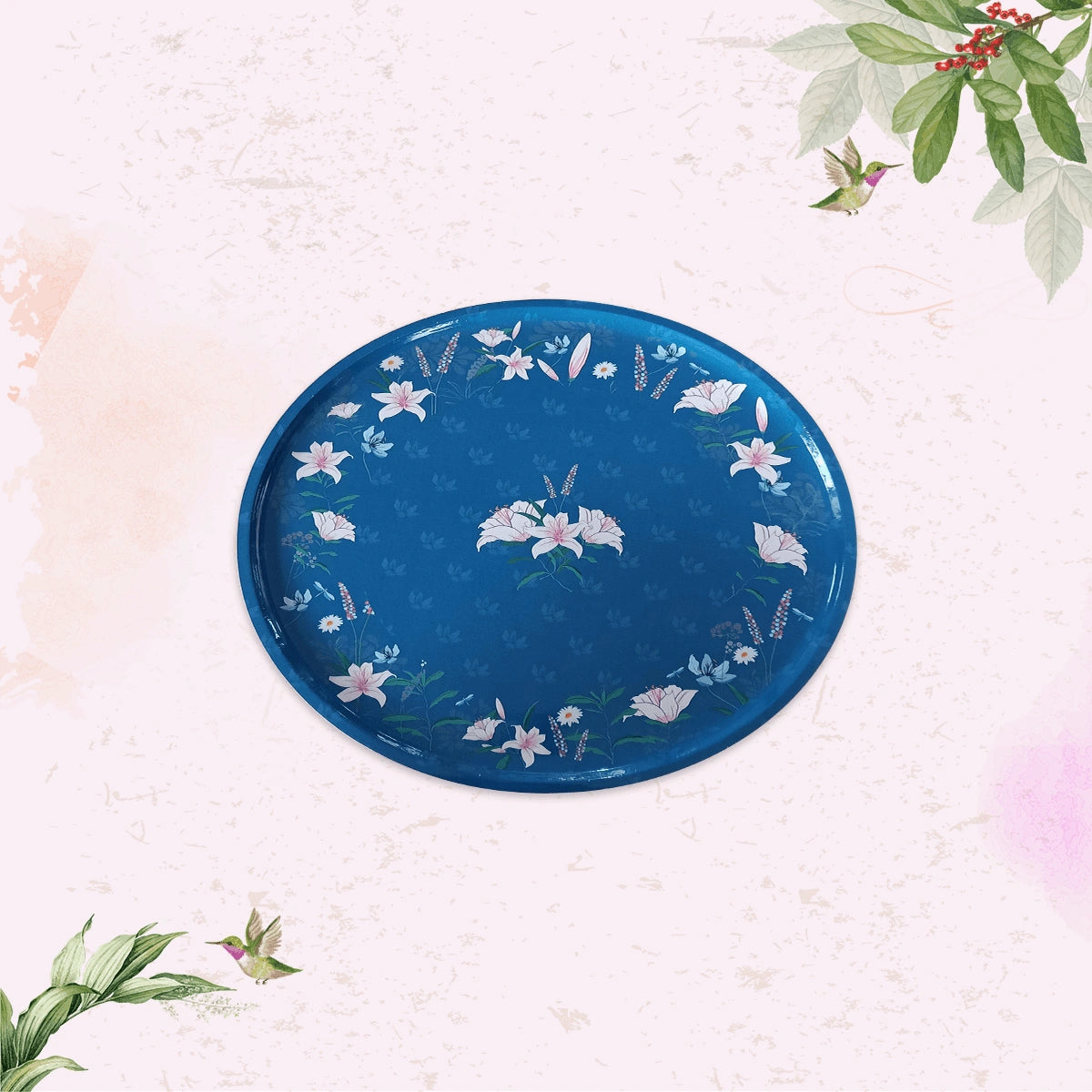 Lily in the Valley Chip & Dip Servers, Serving Platters & Pizza Paddles