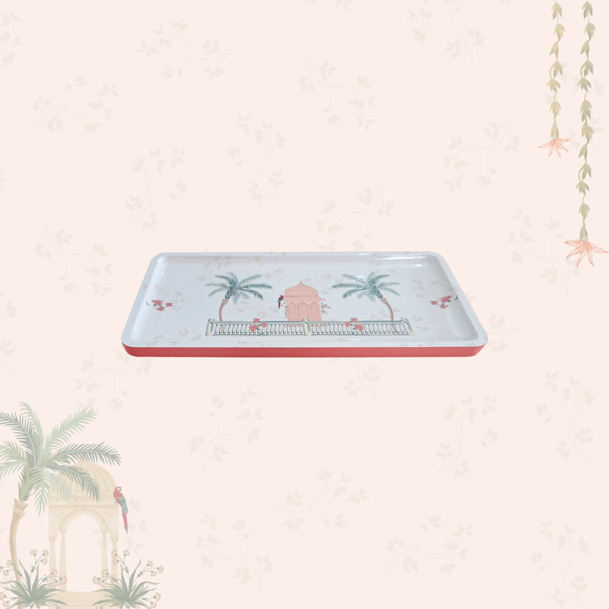 Mughal Gardens Chip & Dip Servers, Serving Platters & Pizza Paddles