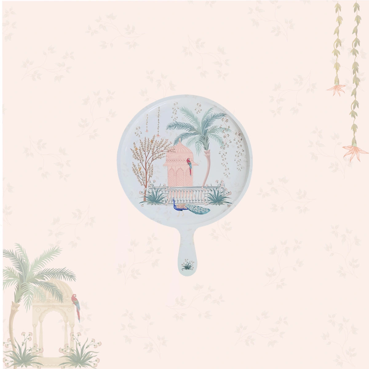 Mughal Gardens Chip & Dip Servers, Serving Platters & Pizza Paddles