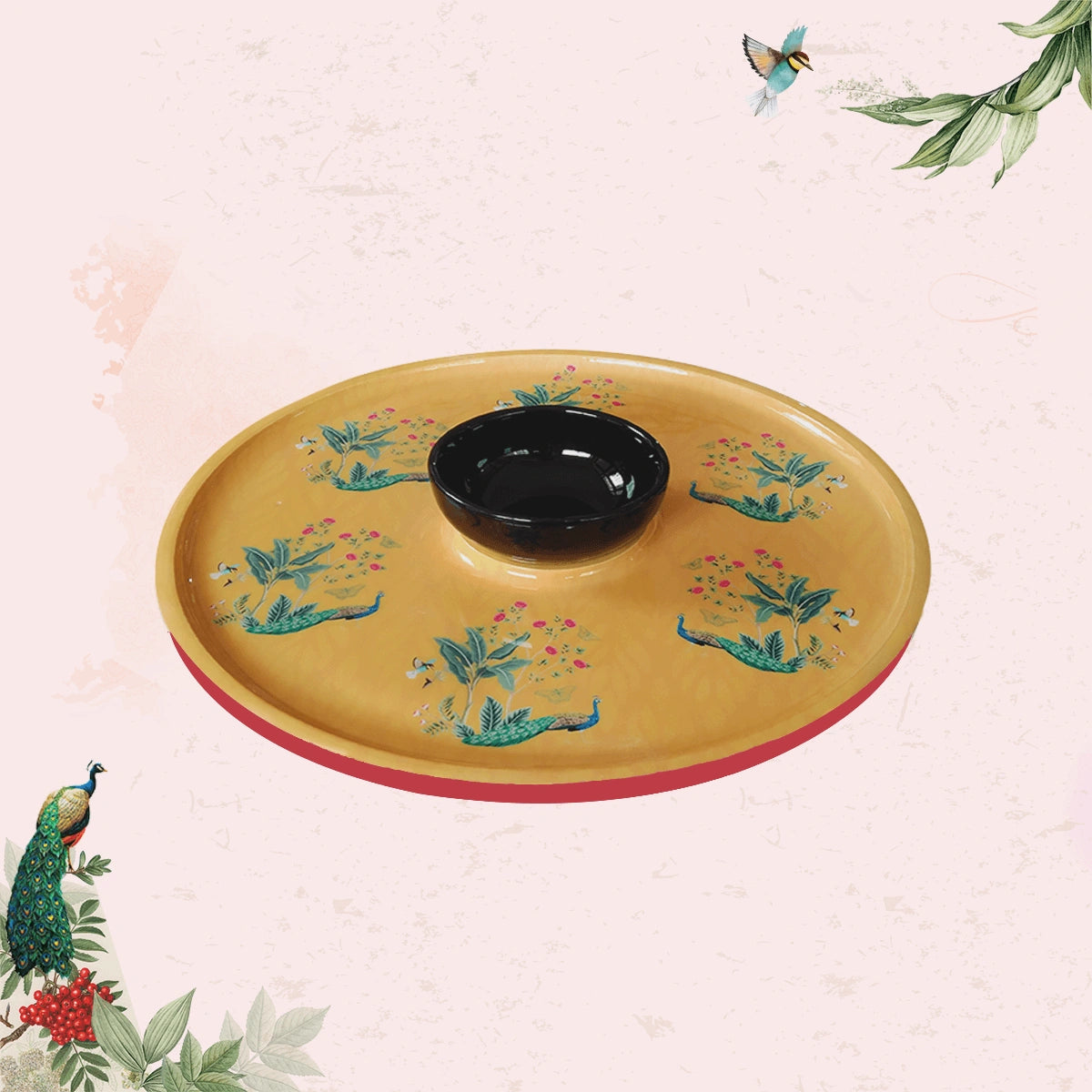 Dancing in the Garden Chip & Dip Servers, Serving Platters & Pizza Paddles