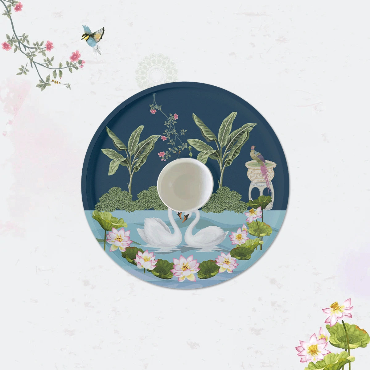 Hans Mahal Chip & Dip Servers, Serving Platters & Pizza Paddles