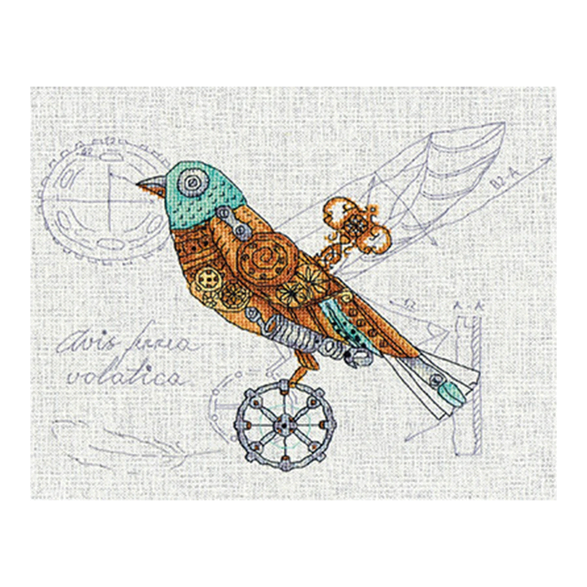 Cross Stitch - Bird - M-1871