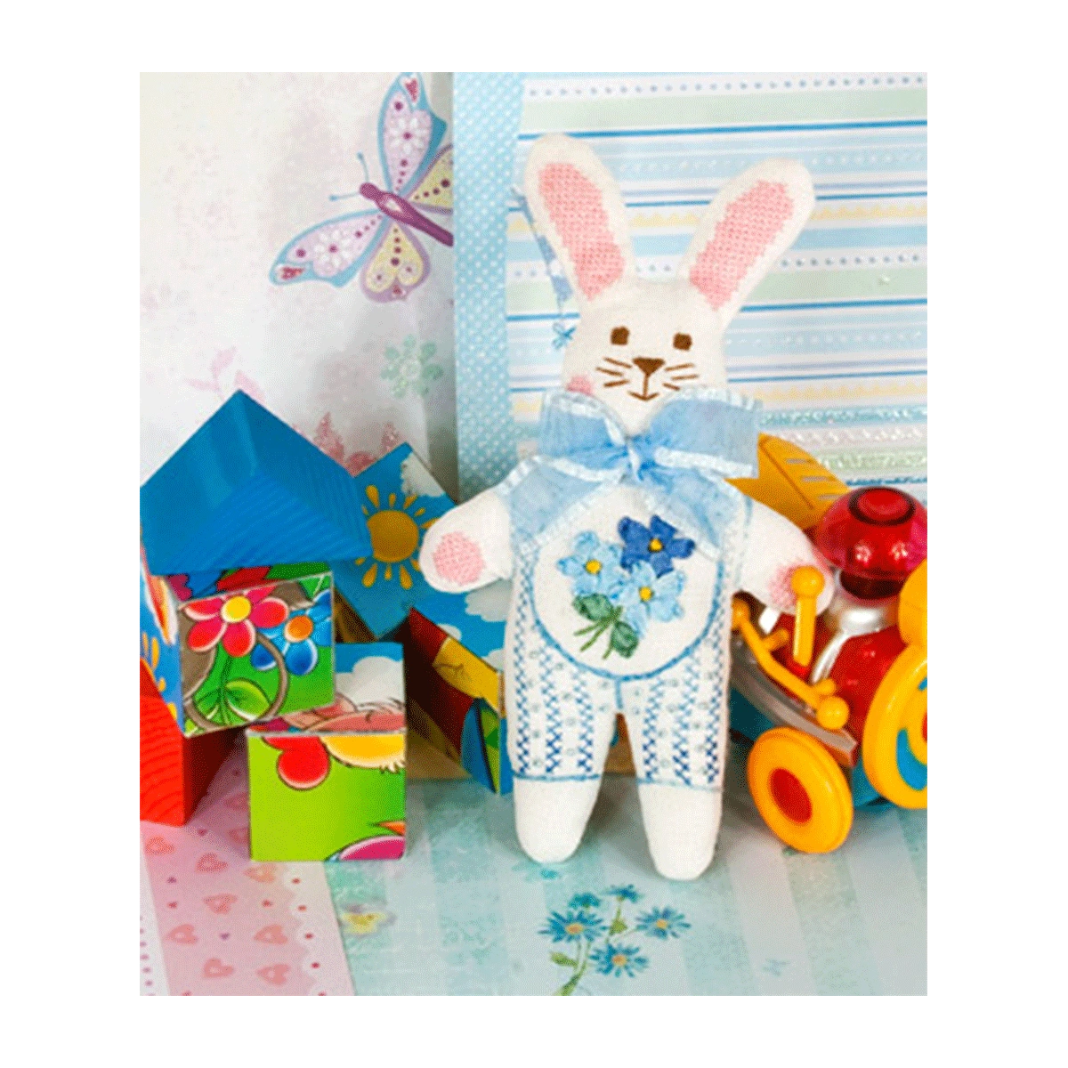 Mixed Embroidery - My Favorite Bunny Rabbit - IG-1177