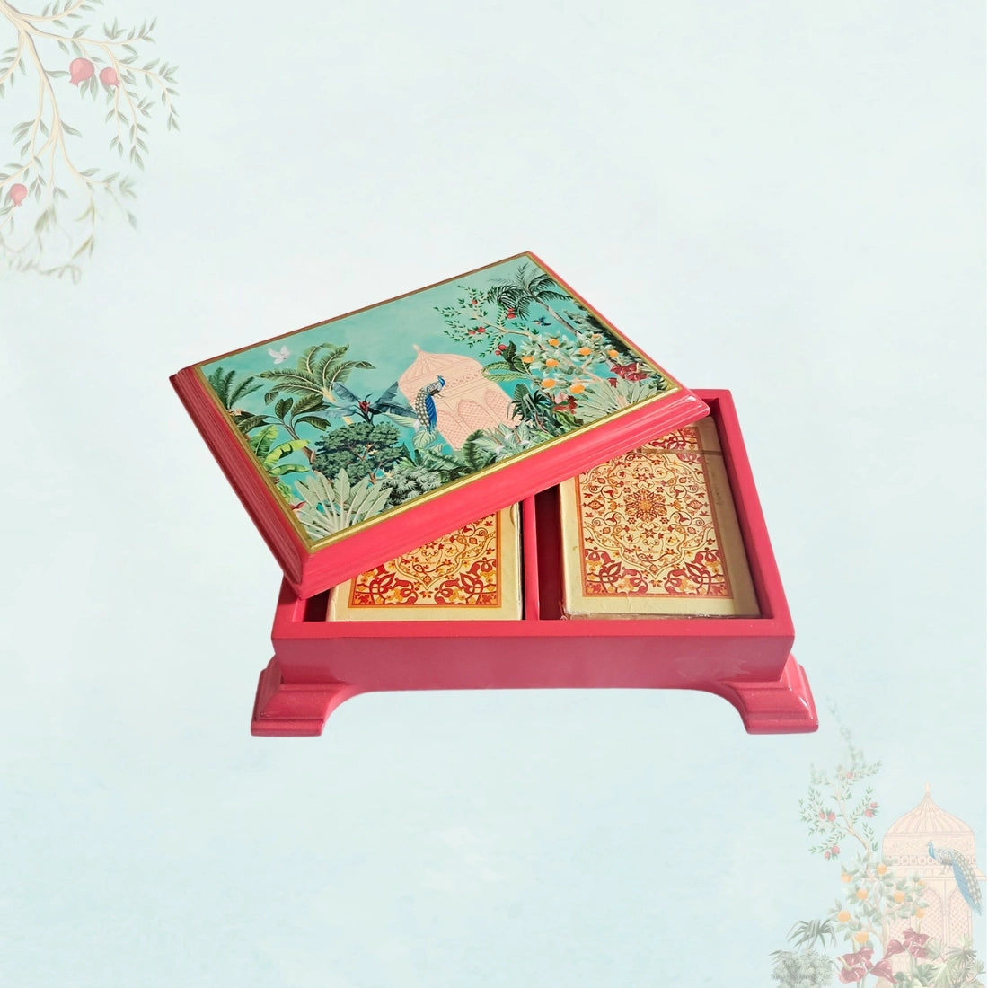 Fruity Paradise Signature Playing Cards Box with 2 Decks of Cards