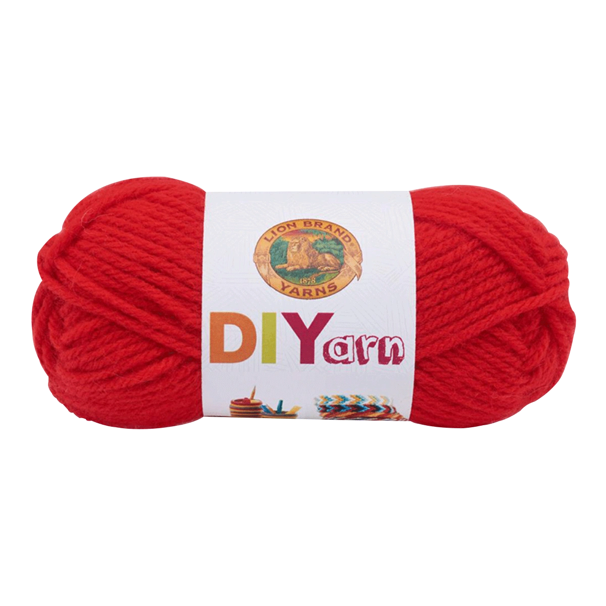 Lion Brand DIYarn 113 Red