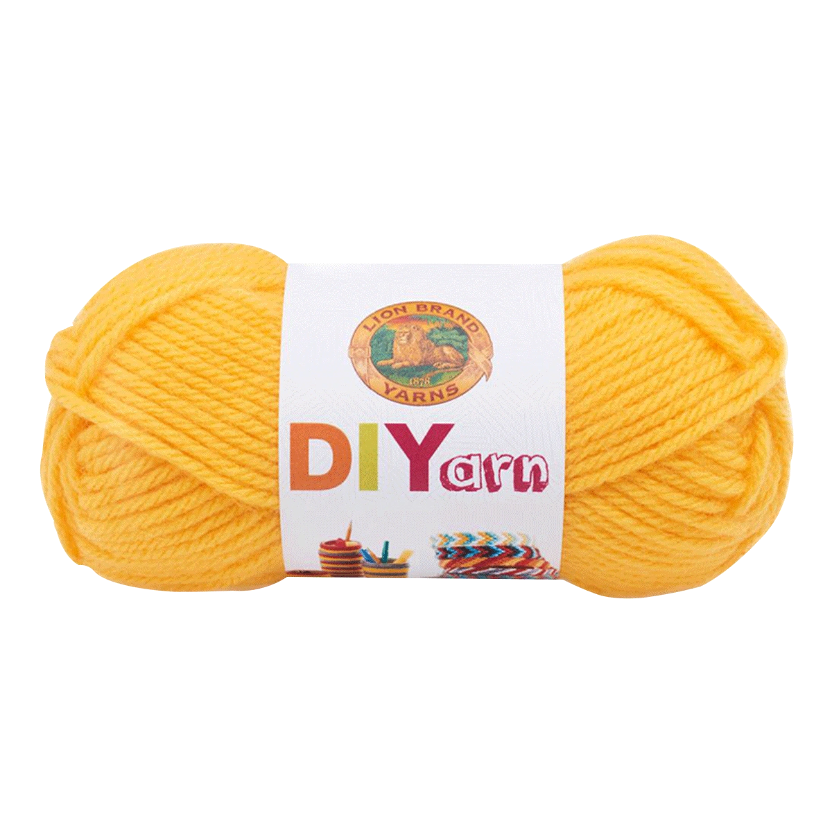 Lion Brand DIYarn 157 Yellow