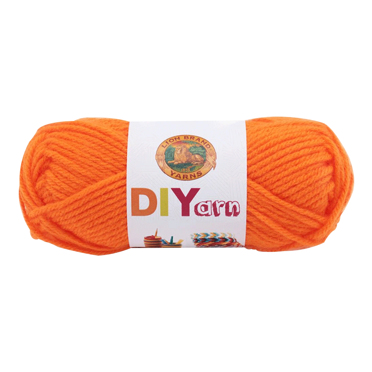 Lion Brand DIYarn 133 Orange