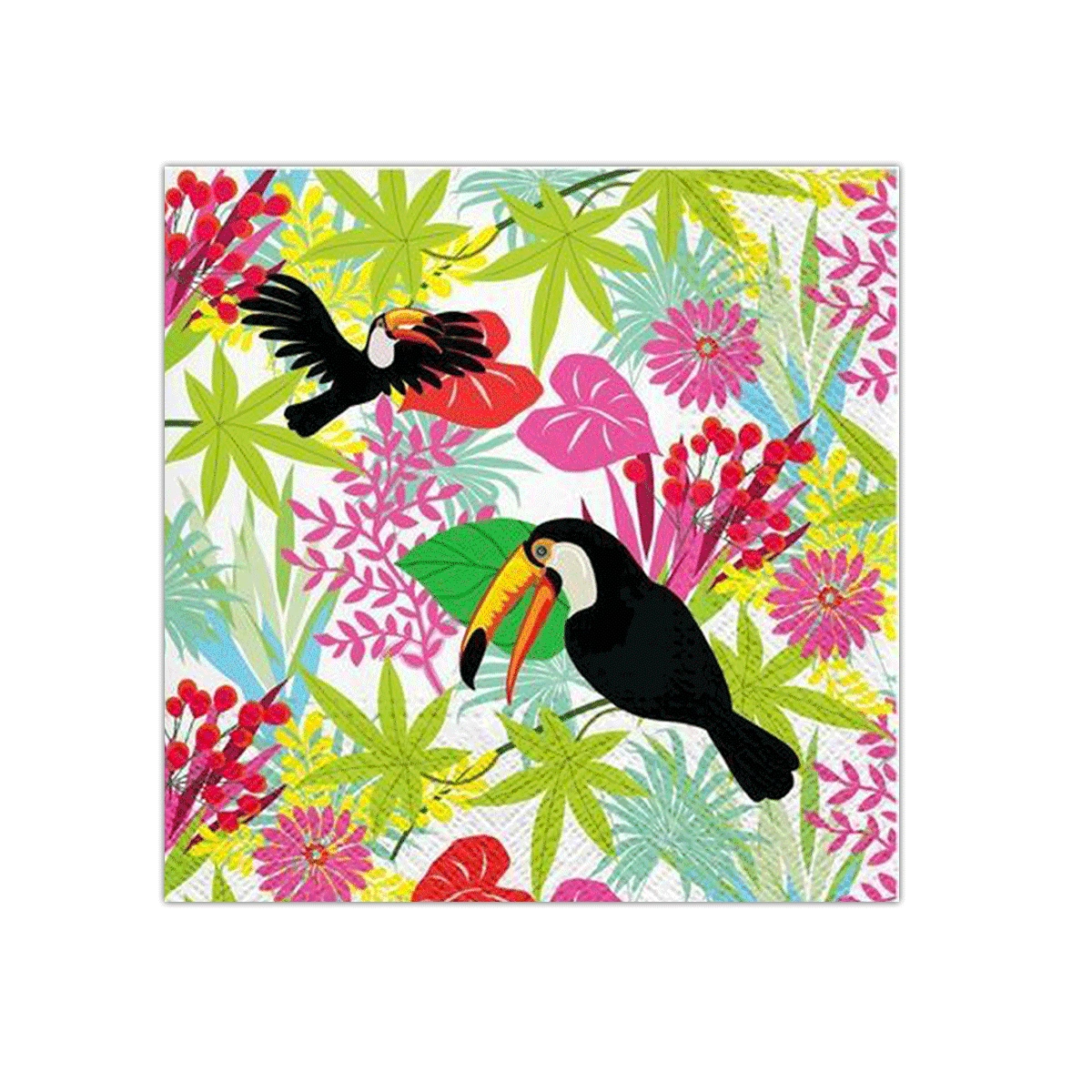 Toucan Paper Napkins | PAW SDL078600