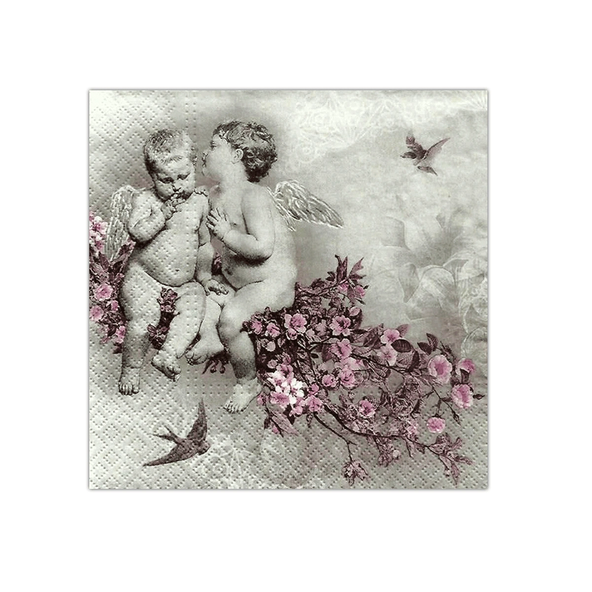 Angelic Chic Paper Napkins | PAW SDL076300