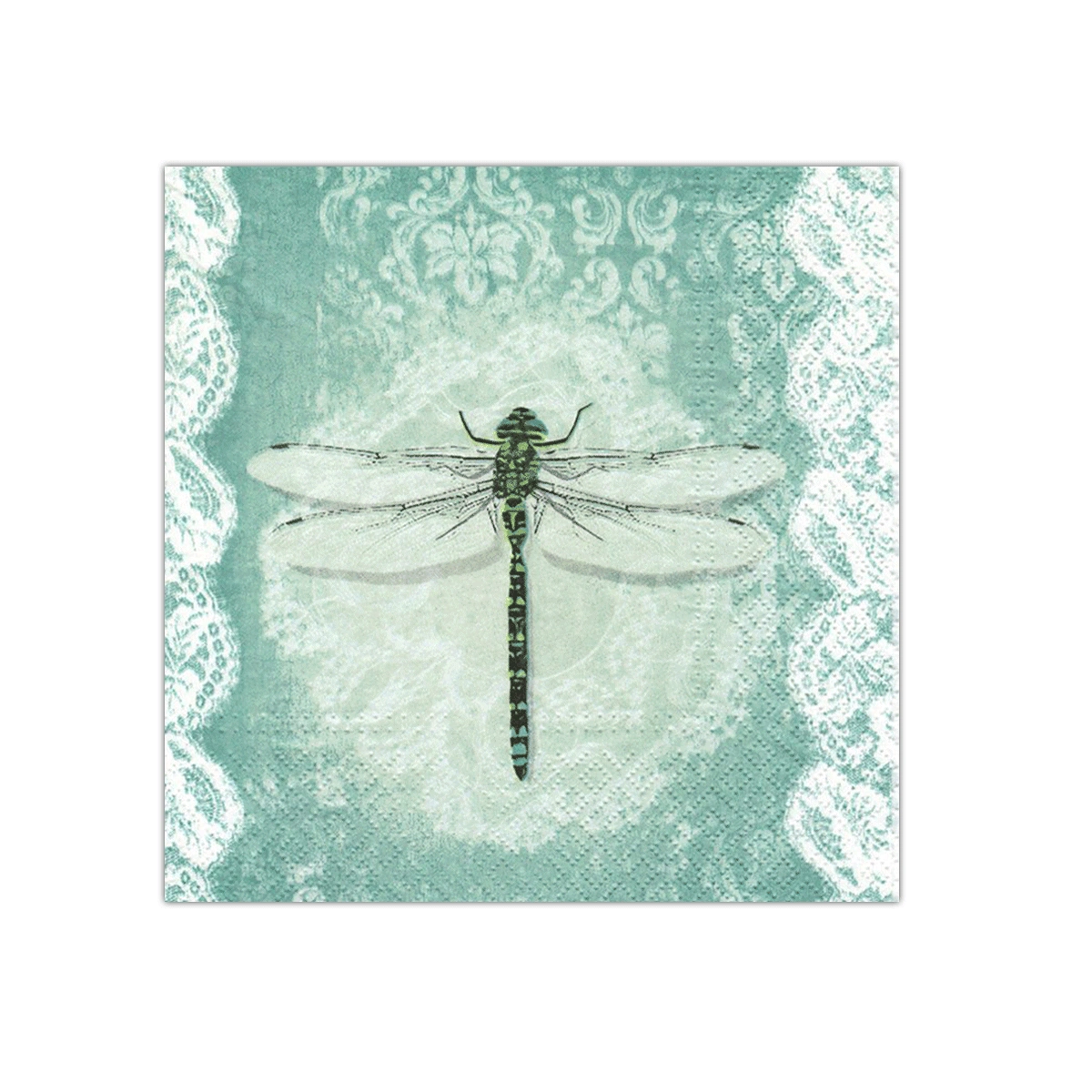 Romantic Dragonfly Paper Napkins | PAW SDL858000