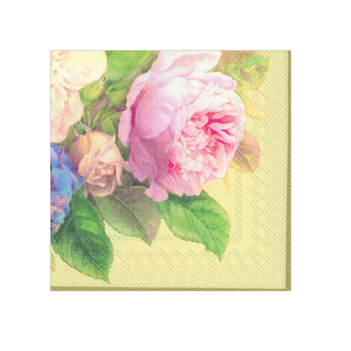 Fairy Rose (Cream) Paper Napkins | IHR L09360