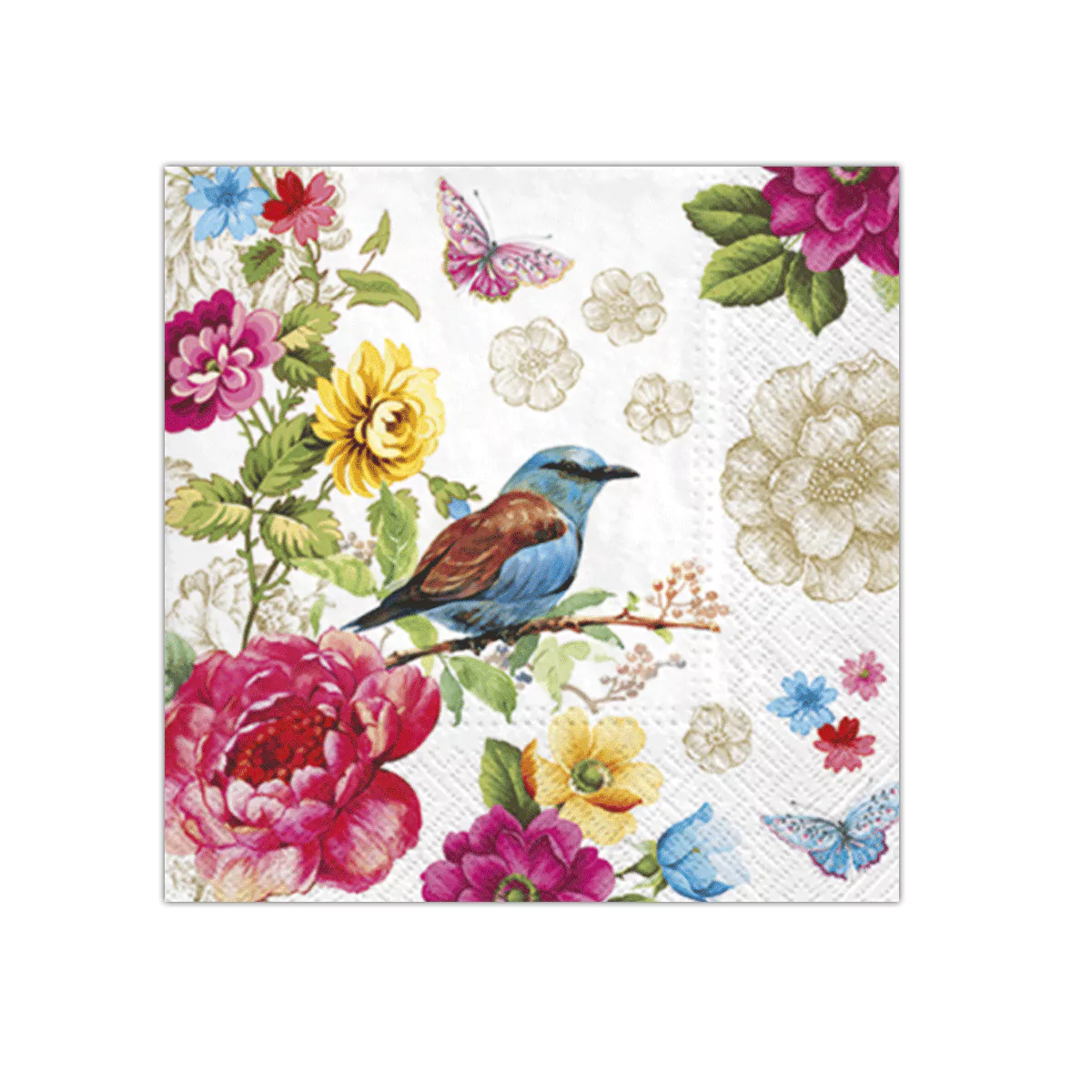 Bird of Paradise Printed Napkins | PAW SDL090600