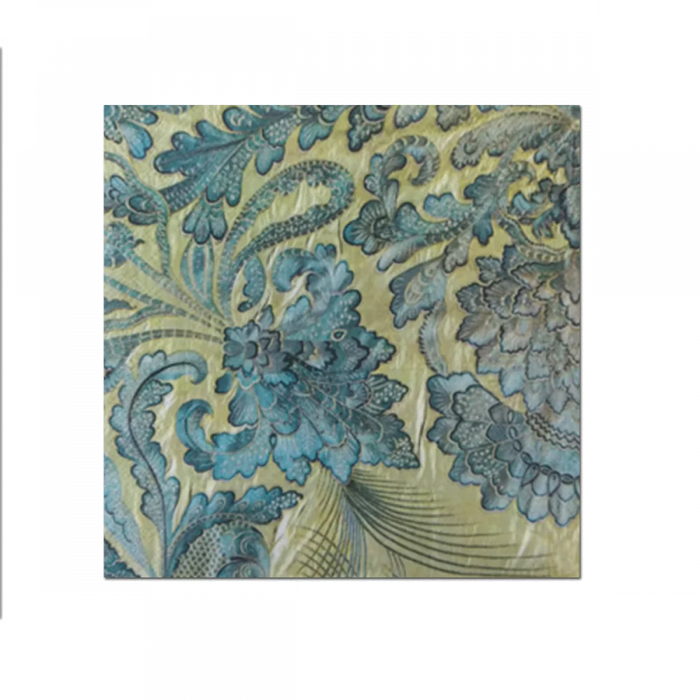 Bed Cover Of White Satin Paper Napkins | IHR L712700