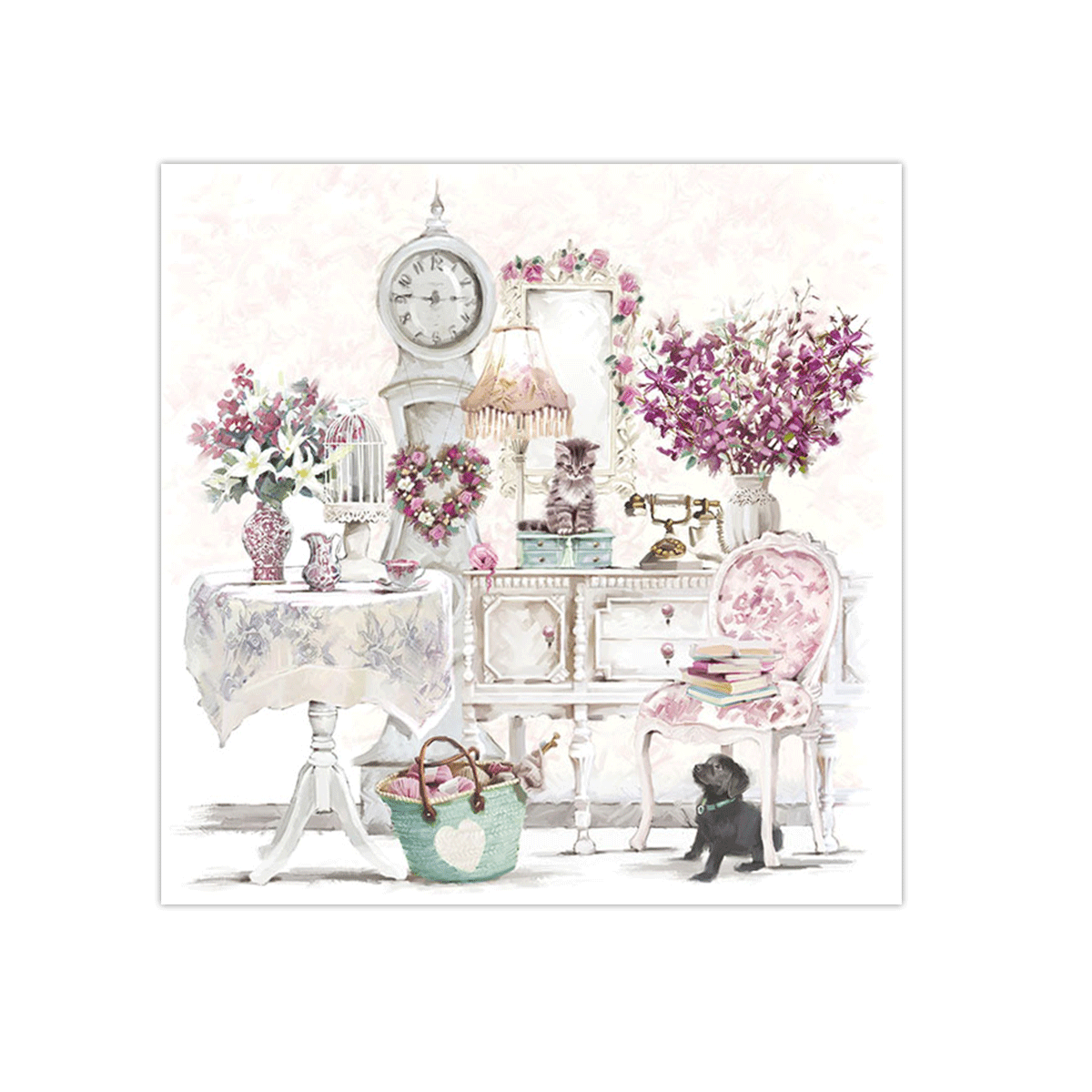 Roommates Paper Napkins | Ambiente L13313910