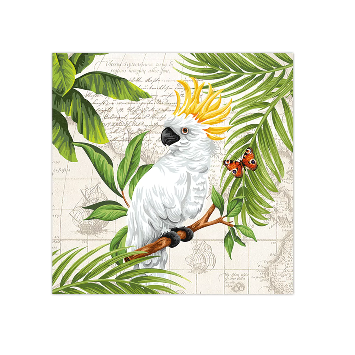 Cockatoo Paper Napkins | Ambiente L13315070