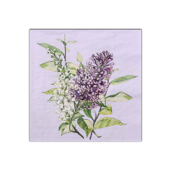 Lila (Lilac) Paper Napkins | Ambiente L13314901