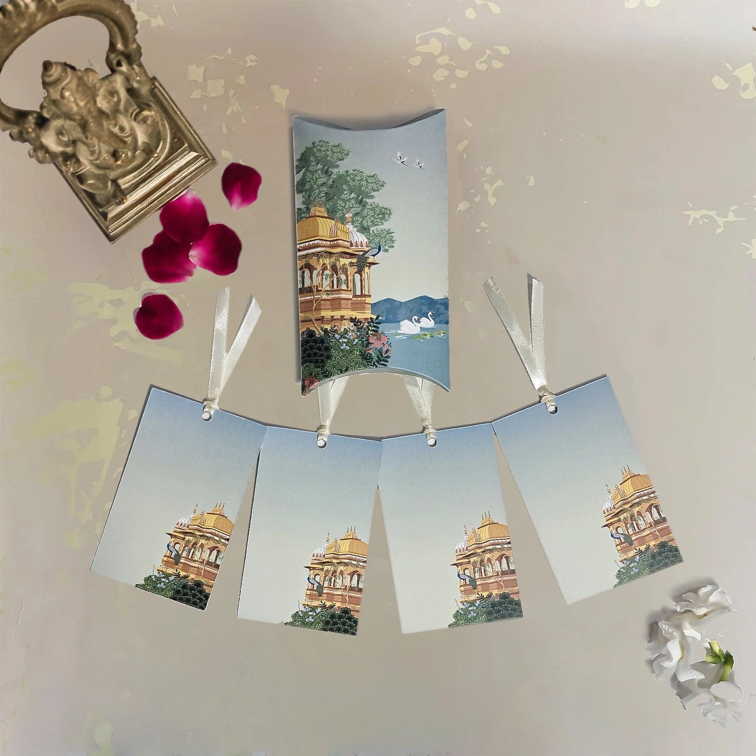 Swan Serenade Gift Tags in a Pillow Pack