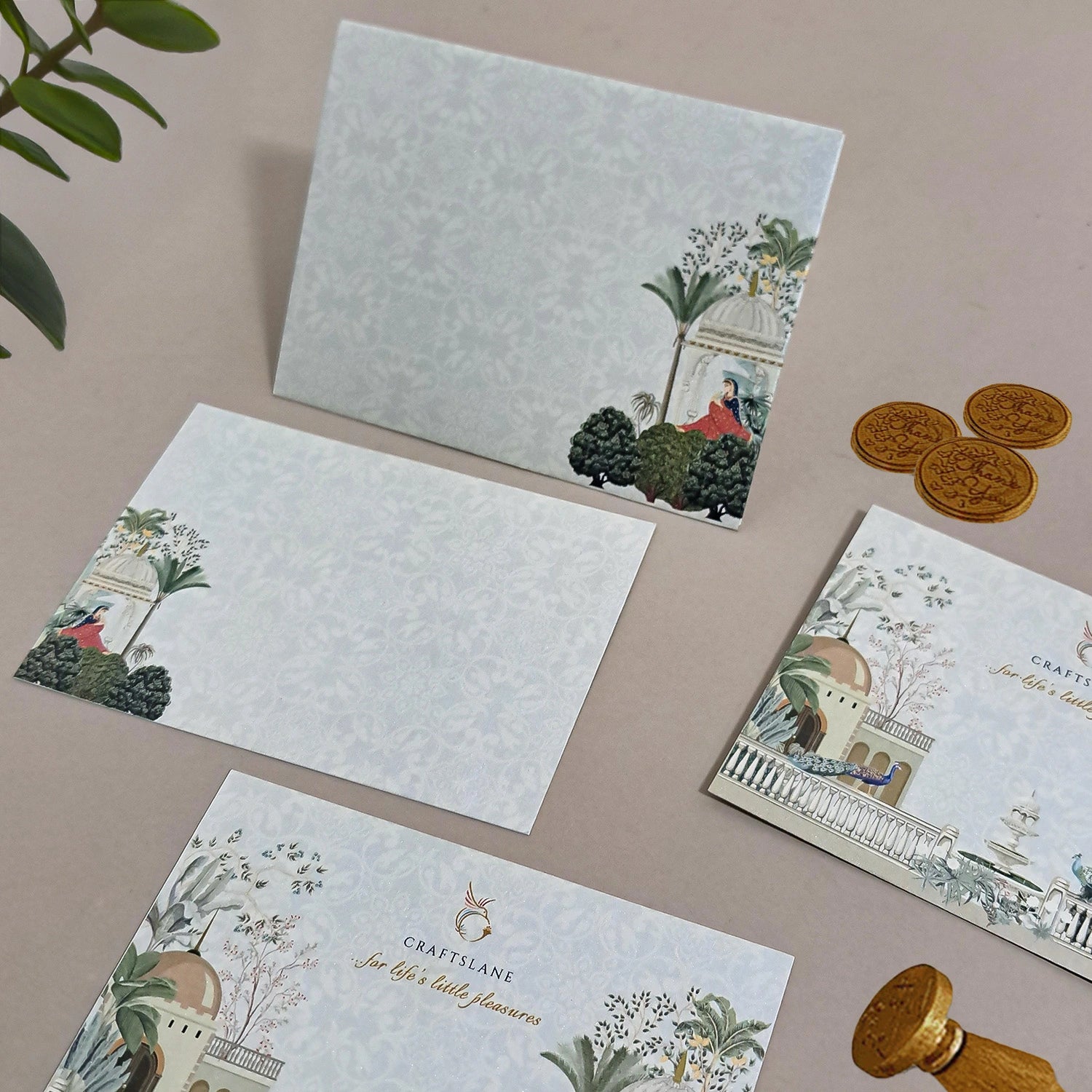 Garden Princess Small Note Cards with Envelopes