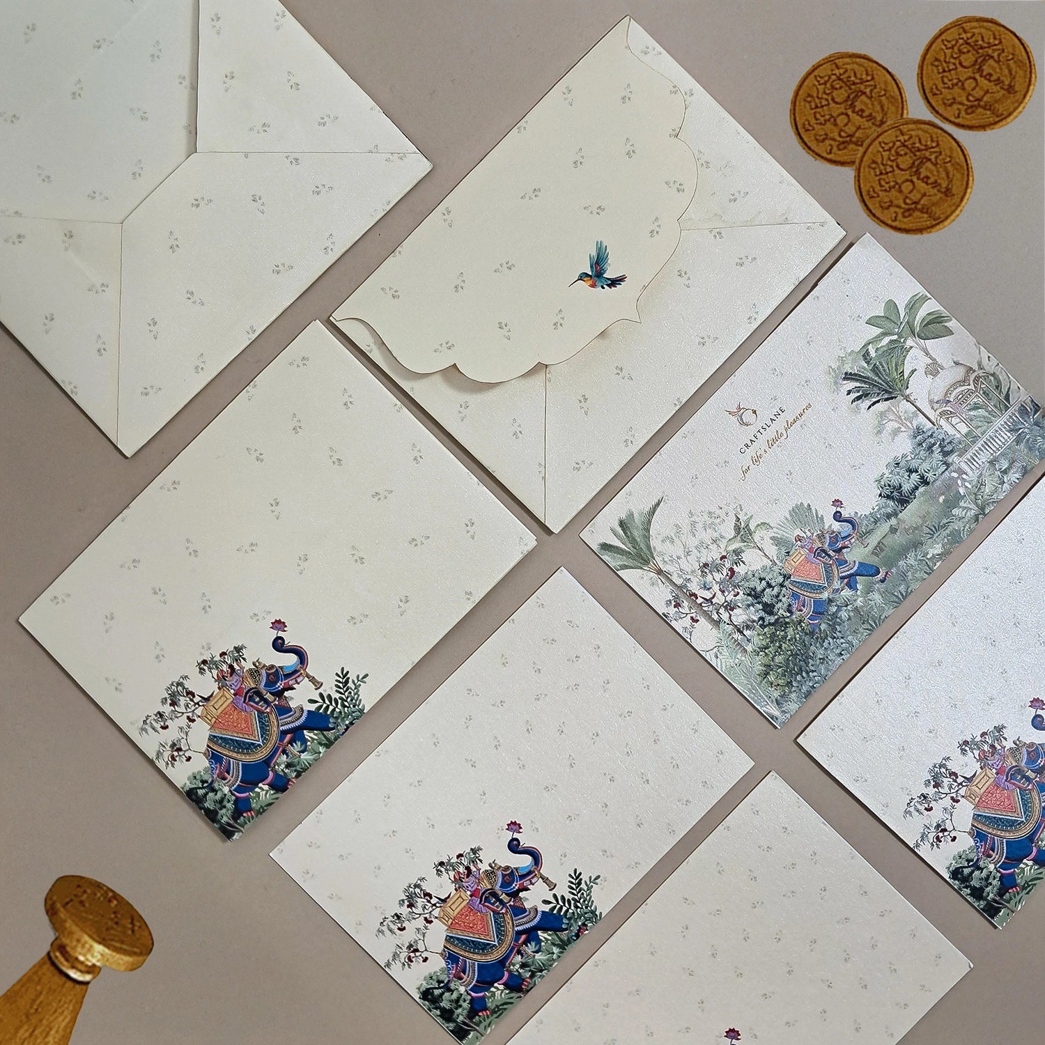 Majestic Tranquility Small Note Cards with Envelopes