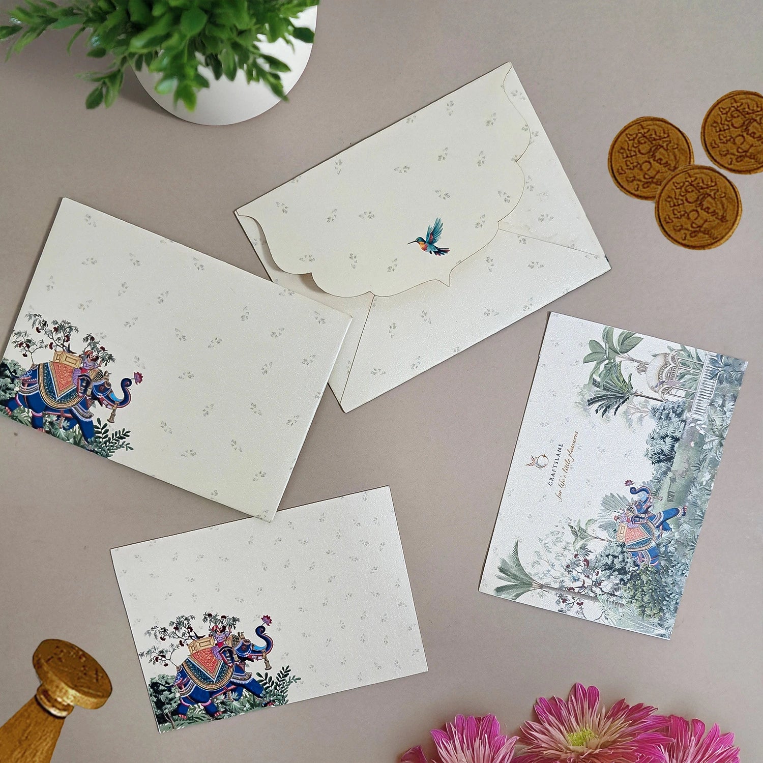 Majestic Tranquility Small Note Cards with Envelopes