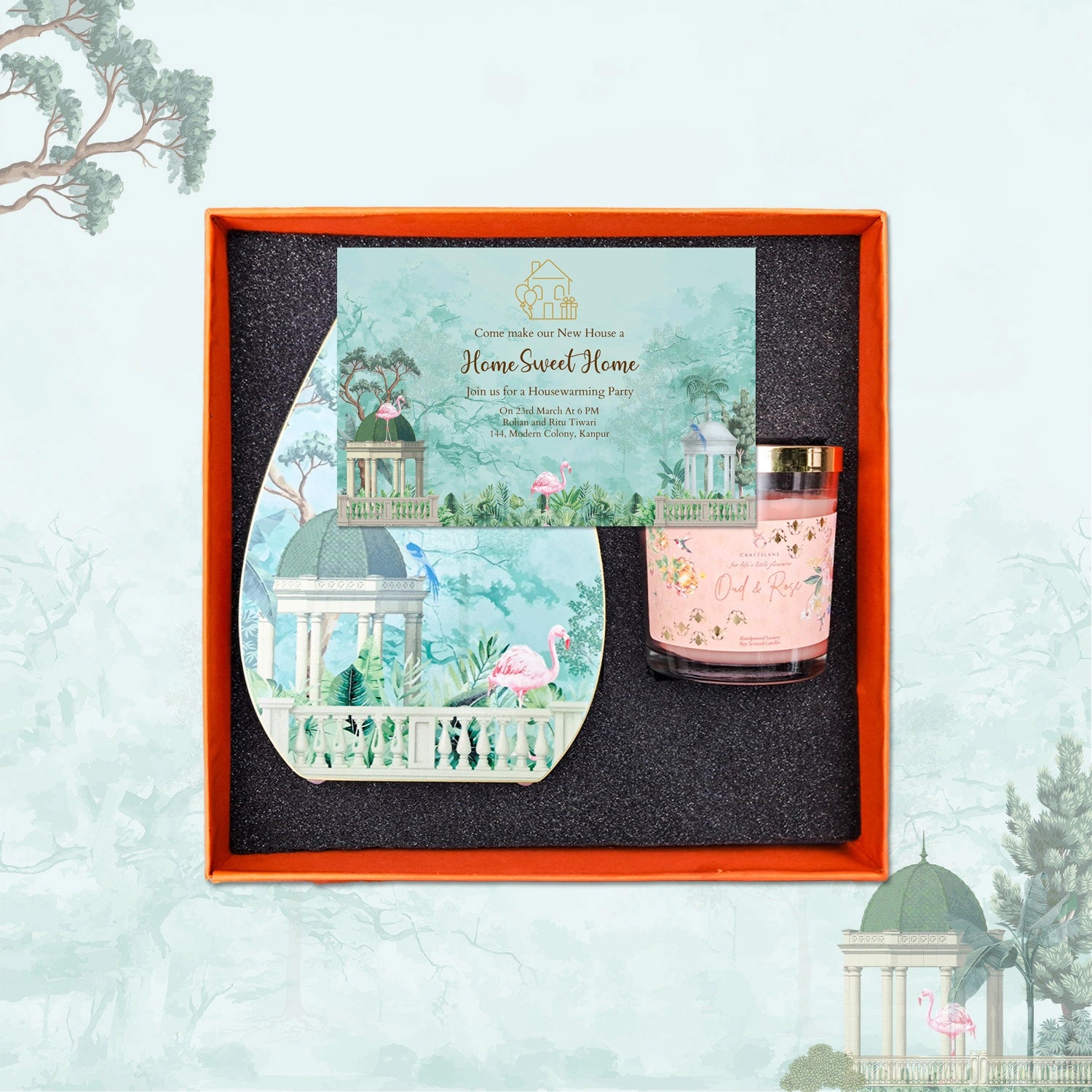 The Vase & First Light Hamper