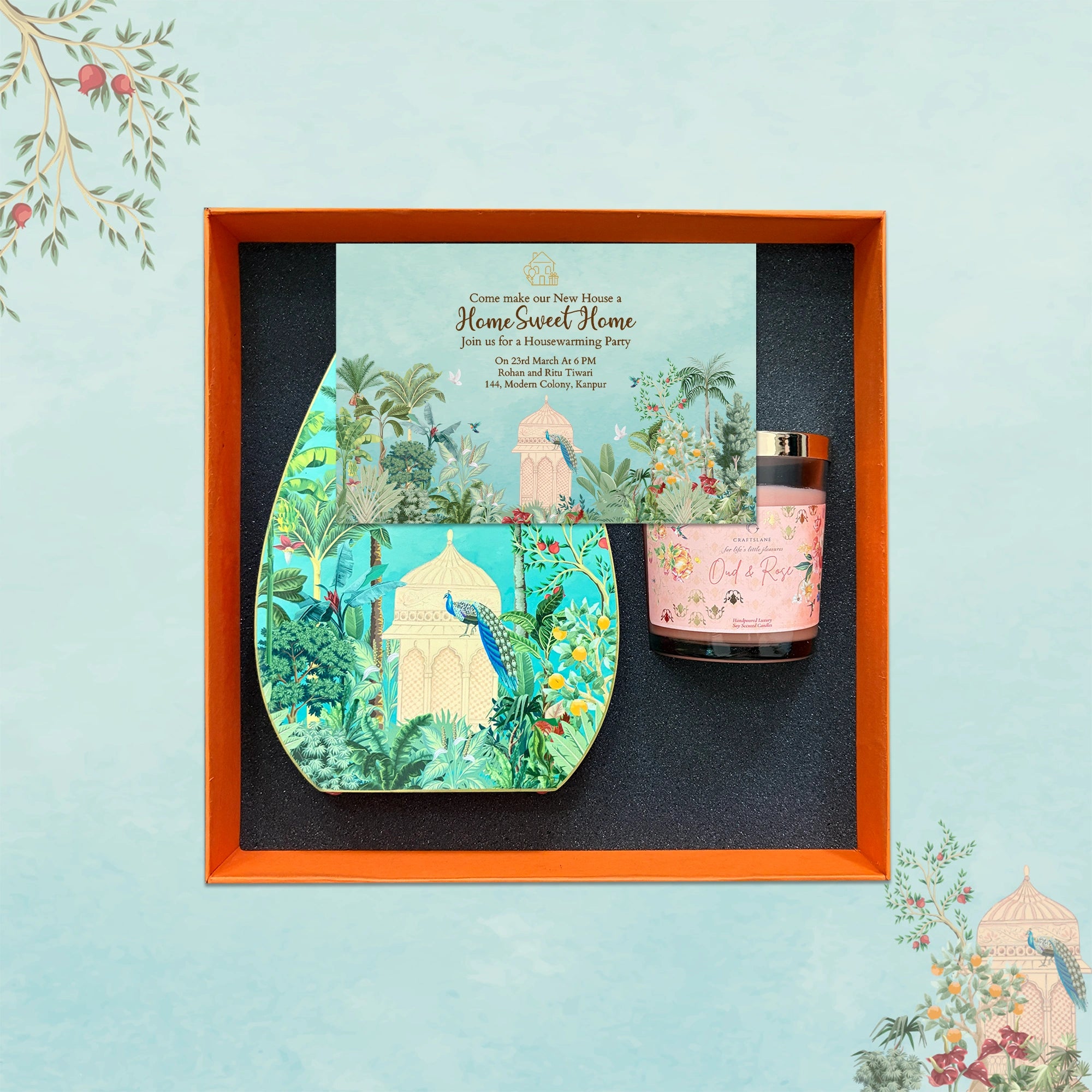 The Vase & First Light Hamper