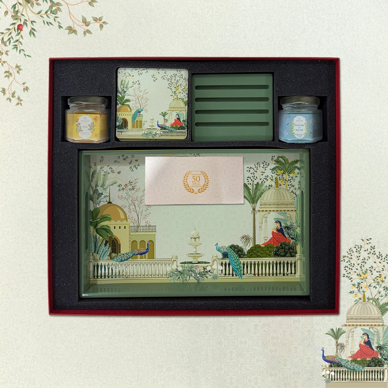 The Golden Evening Tray Hamper
