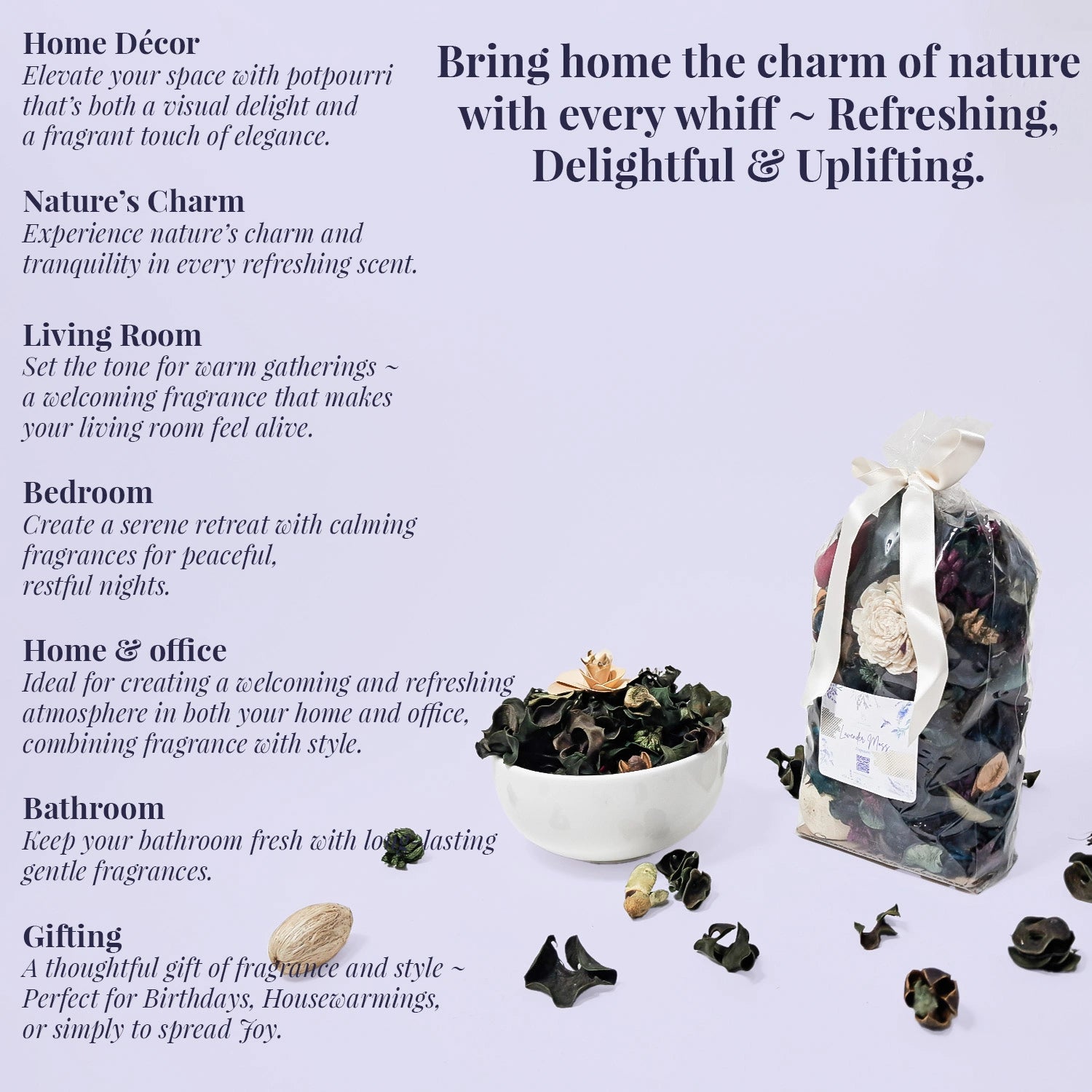 Lavender Moss Luxury Potpourri (200 gms)