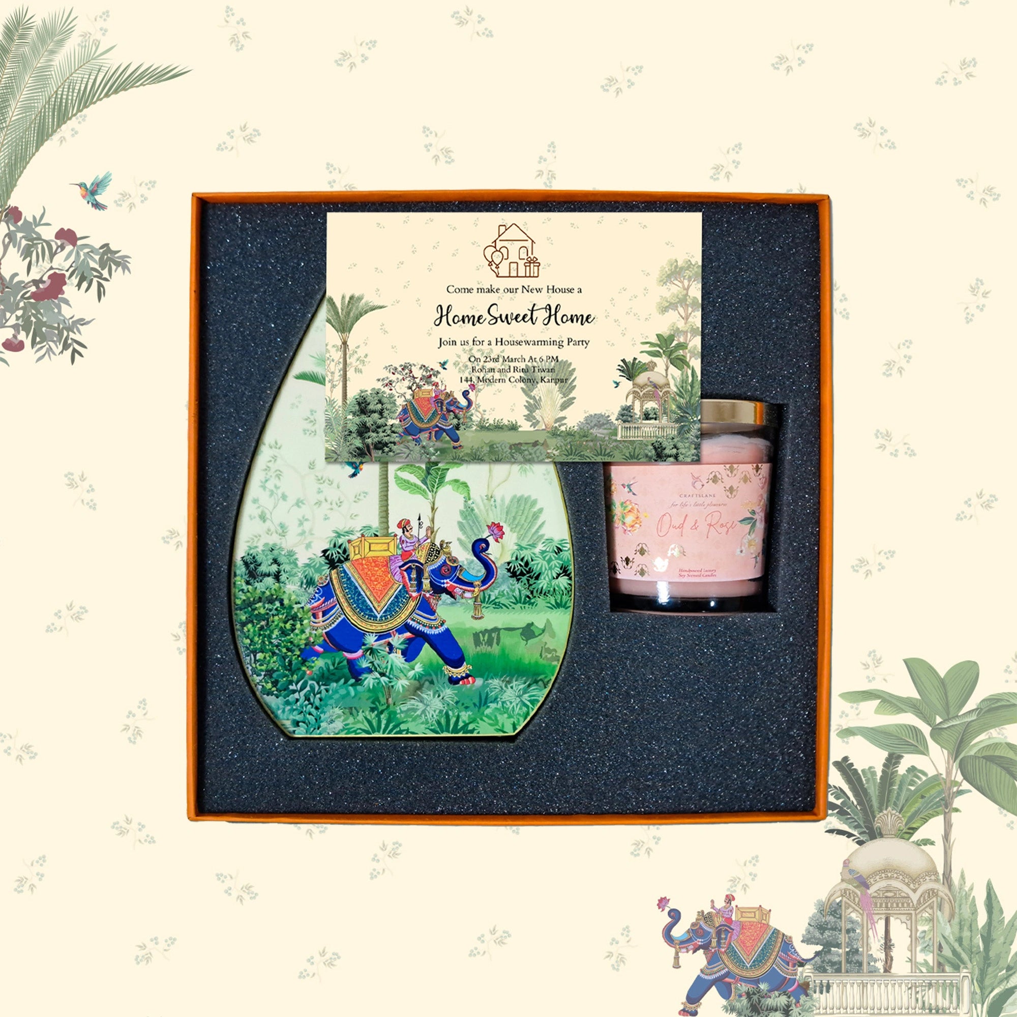 The Vase & First Light Hamper