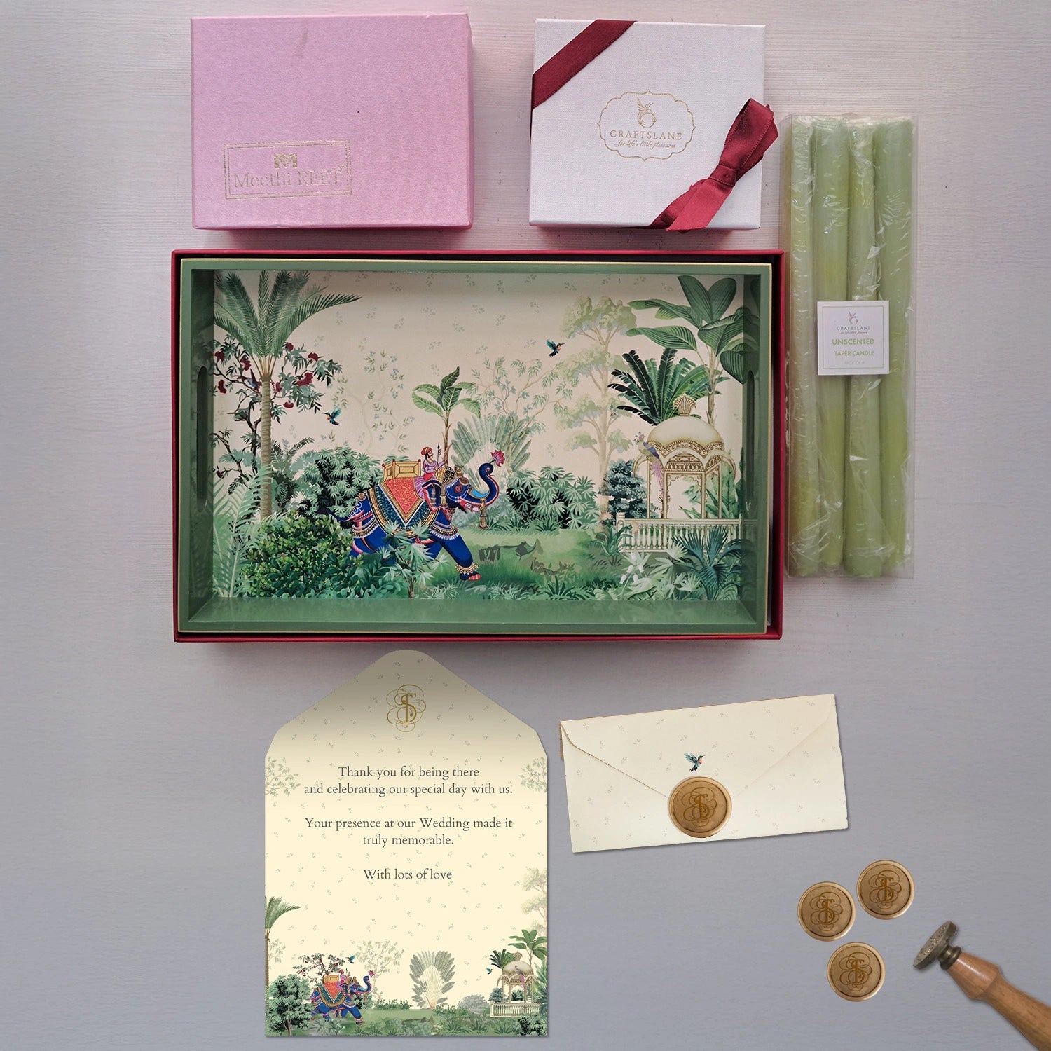 Luxury Curated Invites & Favours Gift Hampers for Weddings