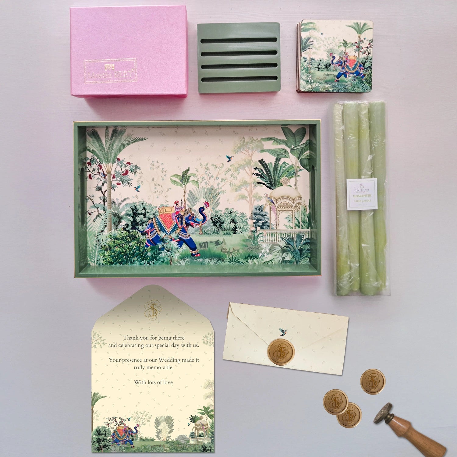 Luxury Curated Invites & Favours Gift Hampers for Weddings