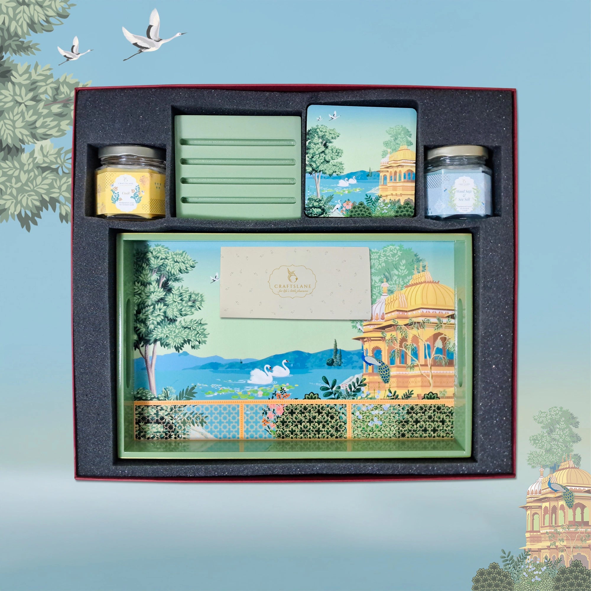 The Golden Evening Tray Hamper