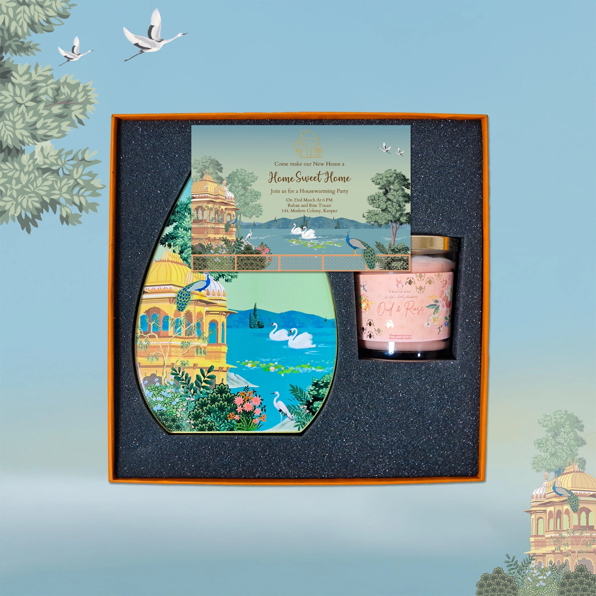 The Vase & First Light Hamper