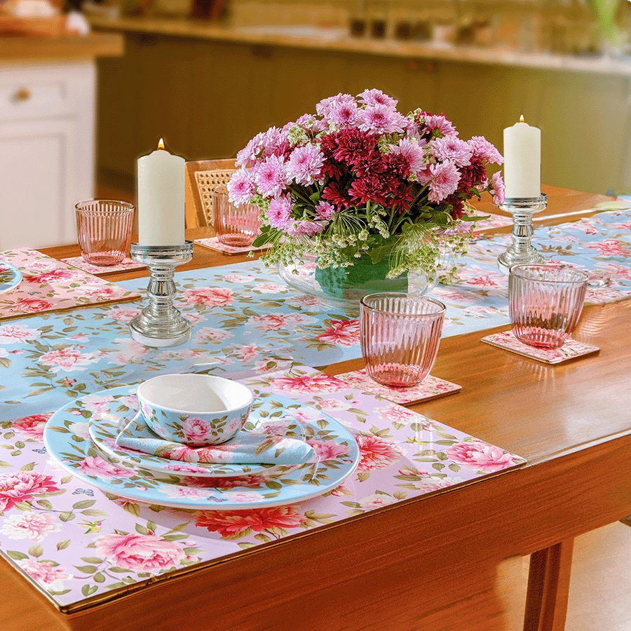 6" Vintage Glass Candle Holder