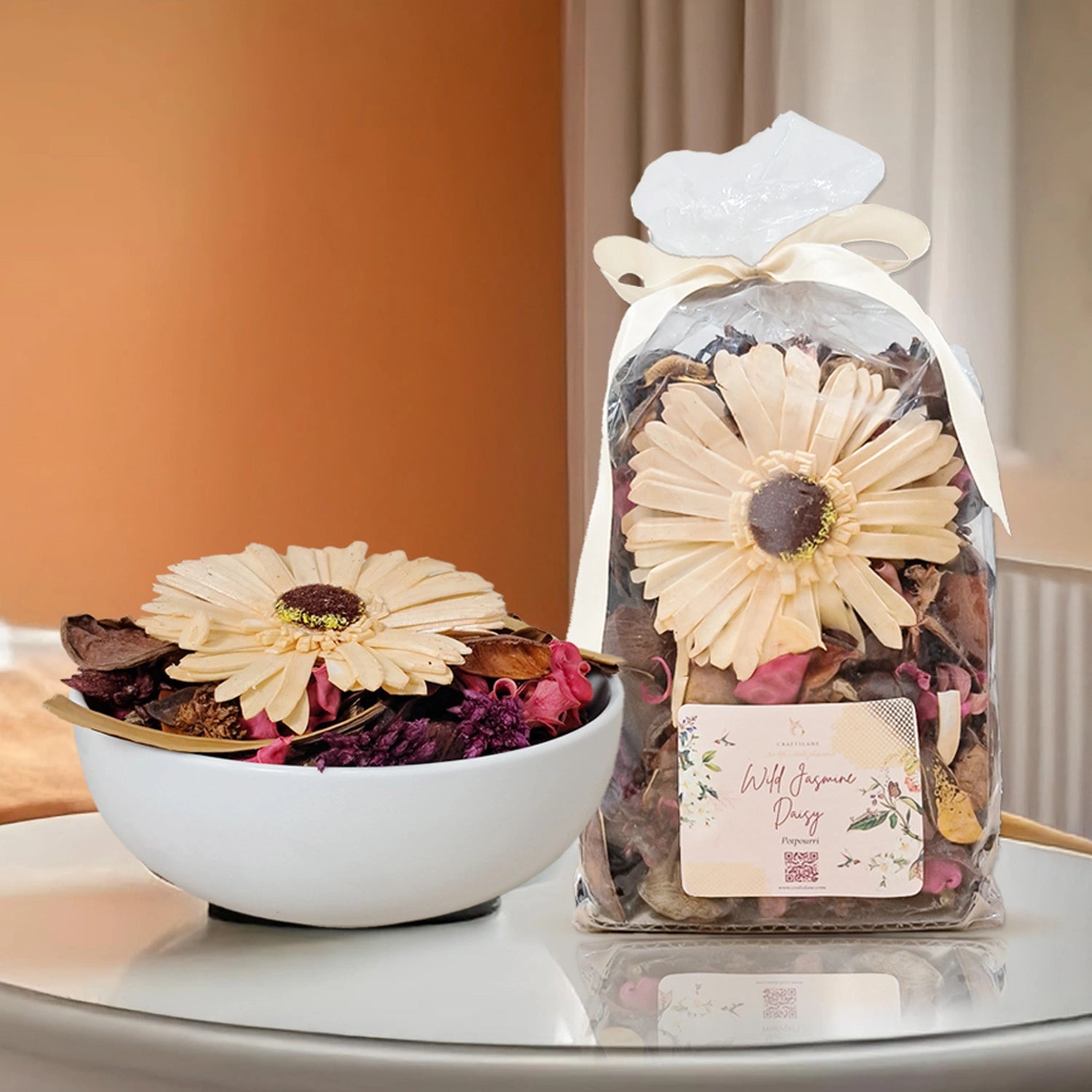 Wild Jasmine & Daisy Luxury Potpourri (200 gms)