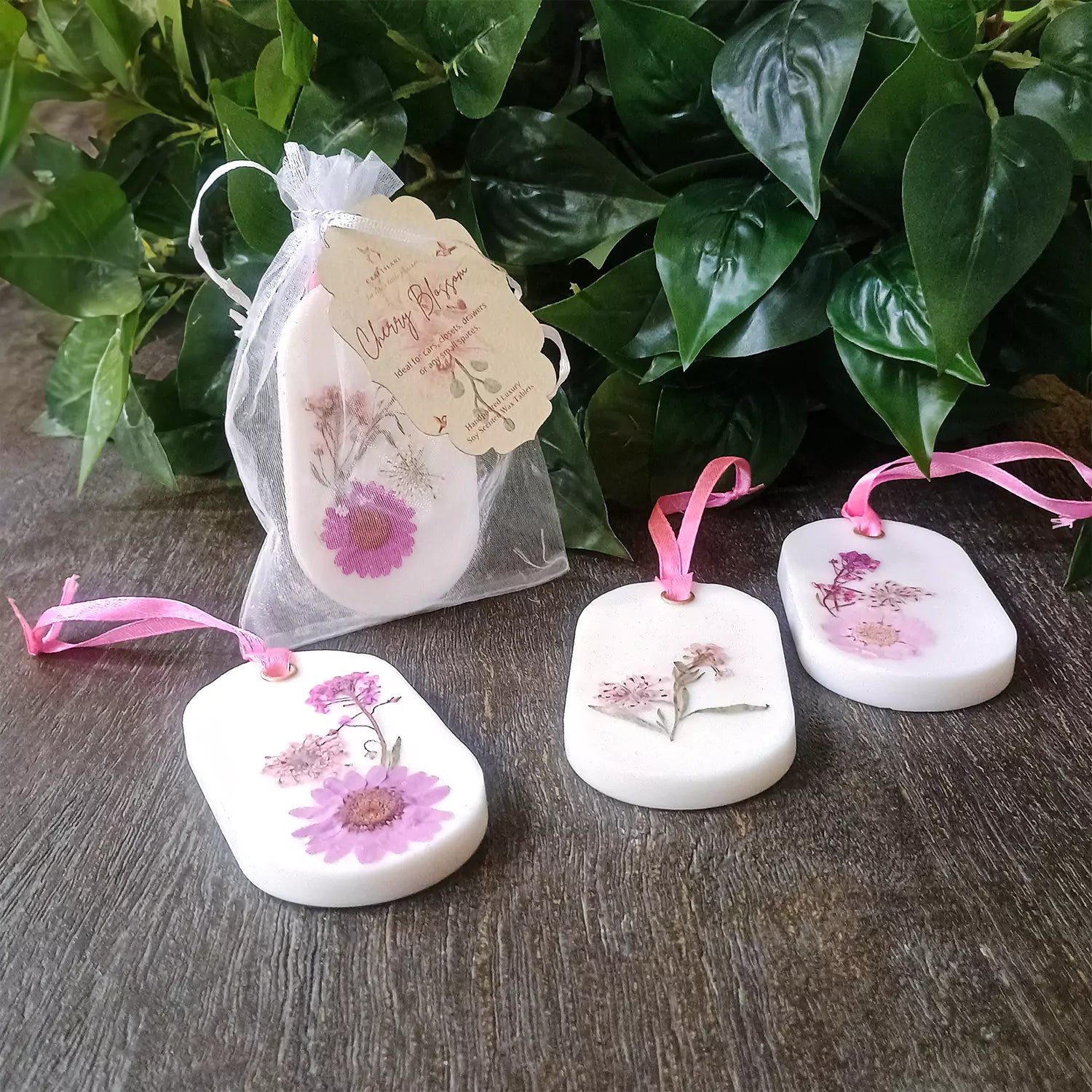 Cherry Blossom Scented Wax Tablets