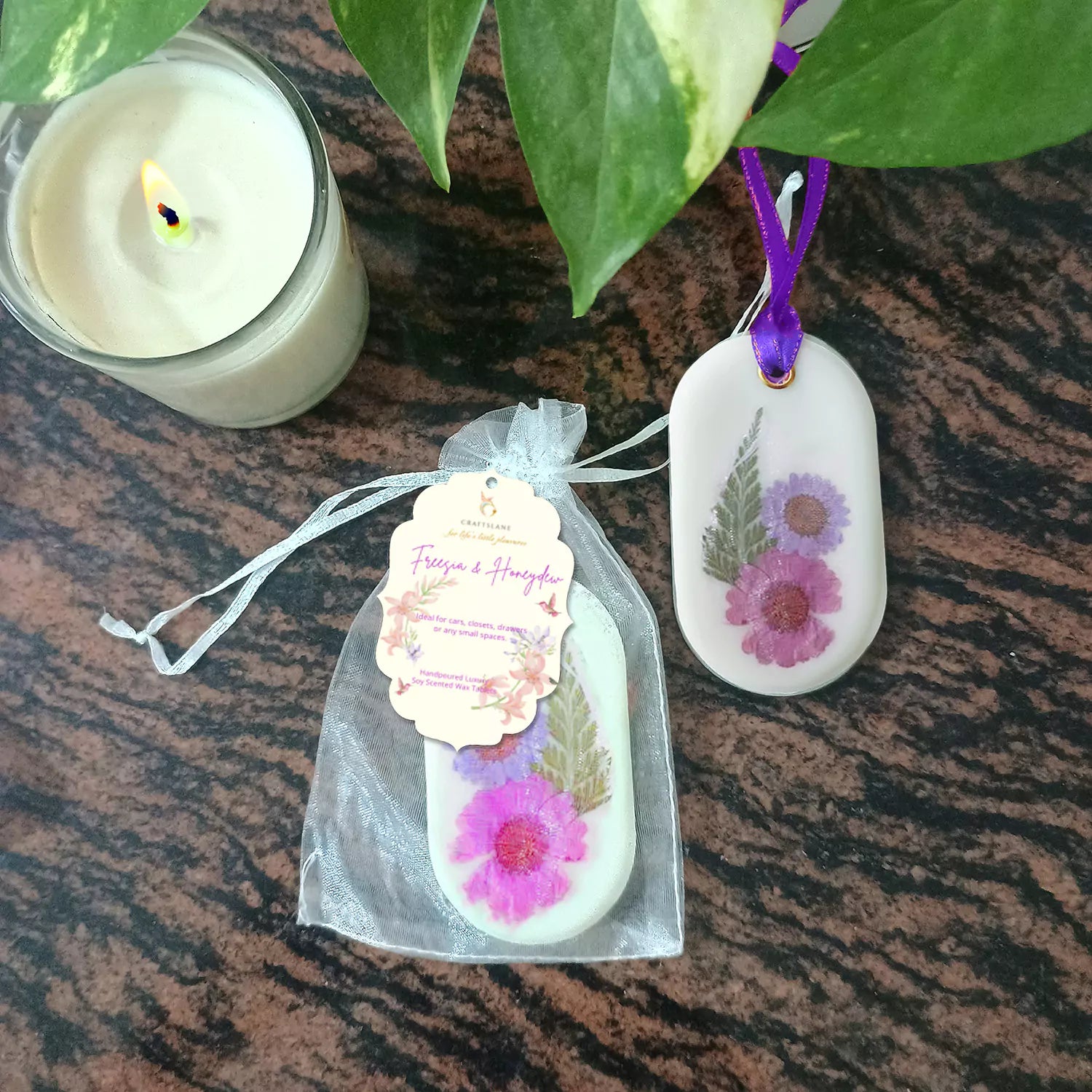 Freesia & Honeydew Scented Wax Tablets