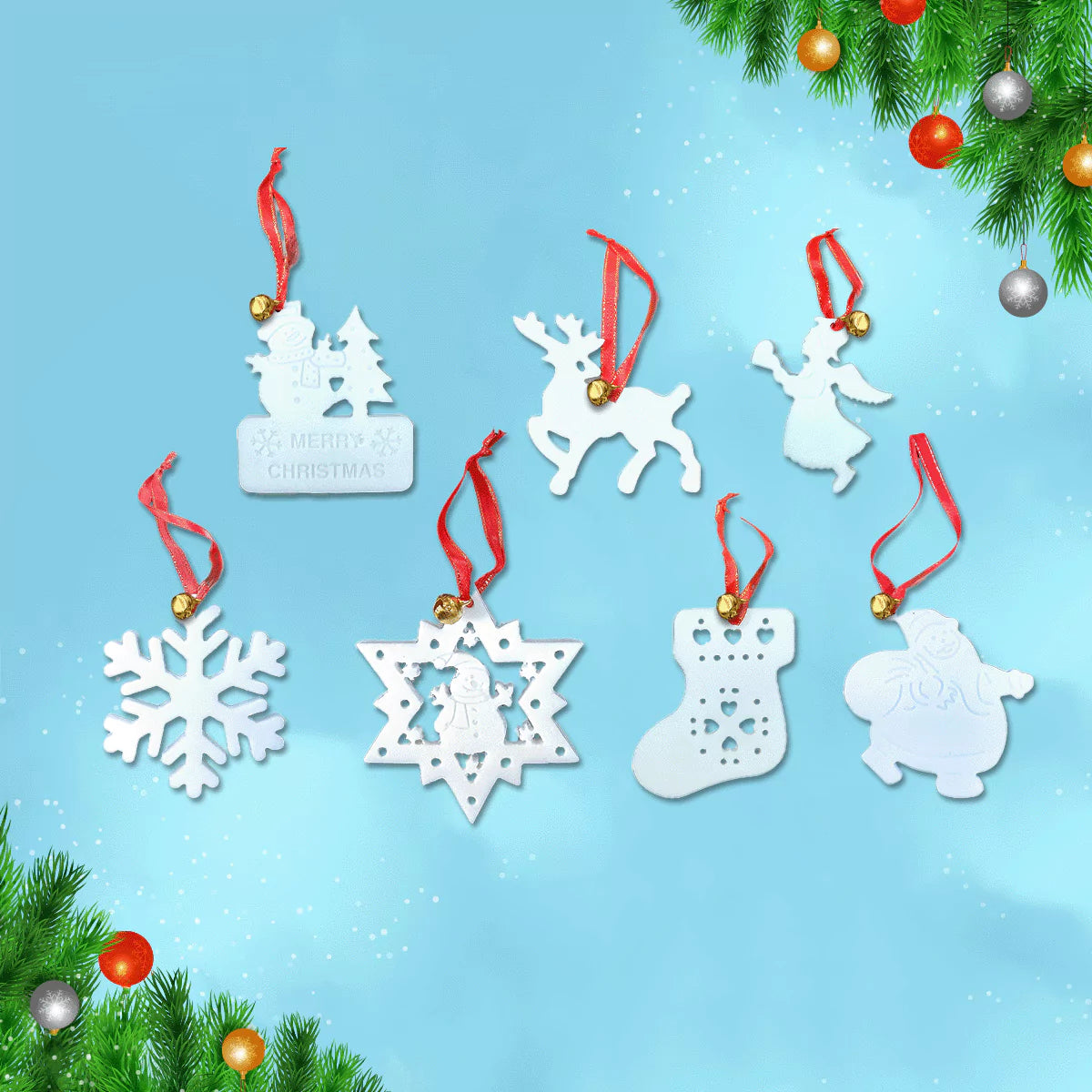 Merry Christmas Scented Wax Tablets Assorted