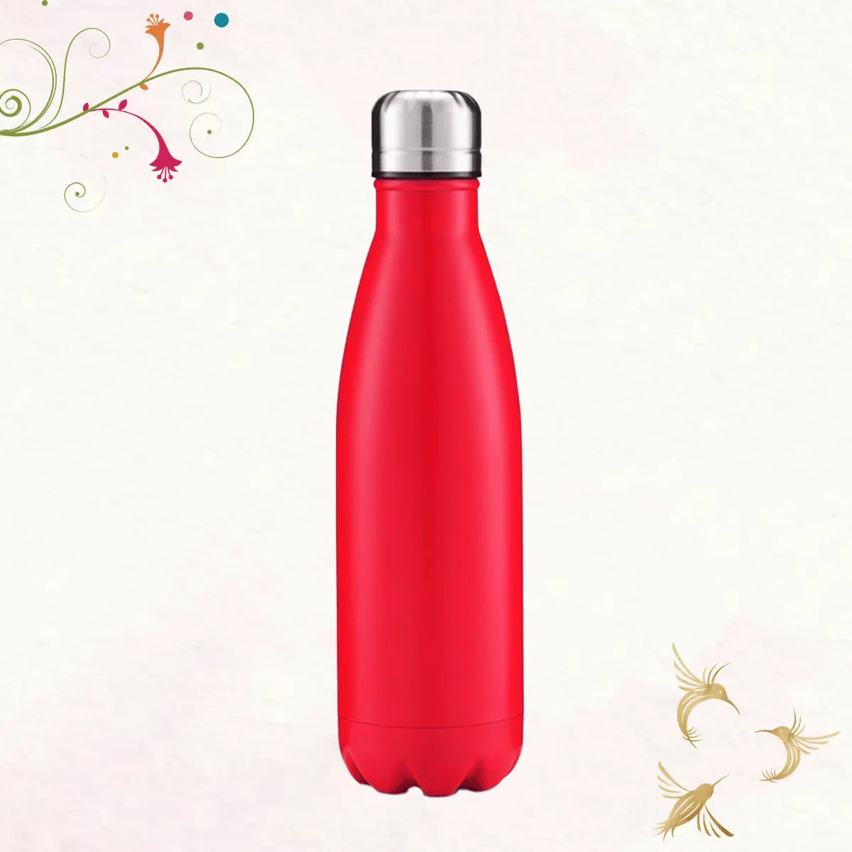 Radiant Red Thermal Insulated Steel Bottles 500 ml