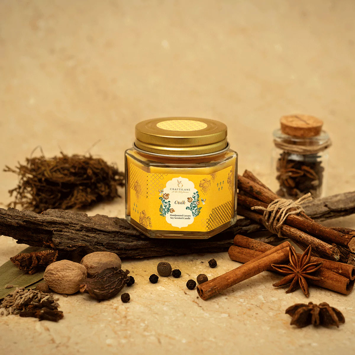 Oudh Soy Wax Scented Candles